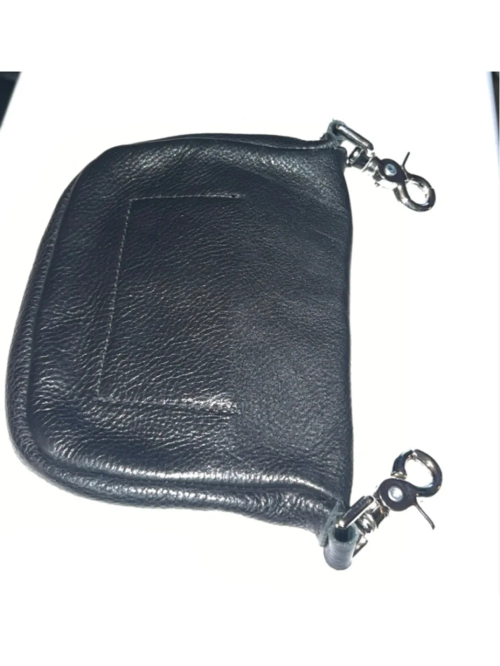 Women's Crankbrothers Black Leather Key & Card Holder One Size